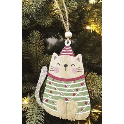 cat decoration for christmas