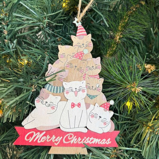 cats christmas ornaments