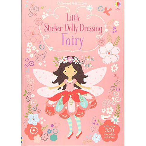 little sticker dolly dressing fairy book