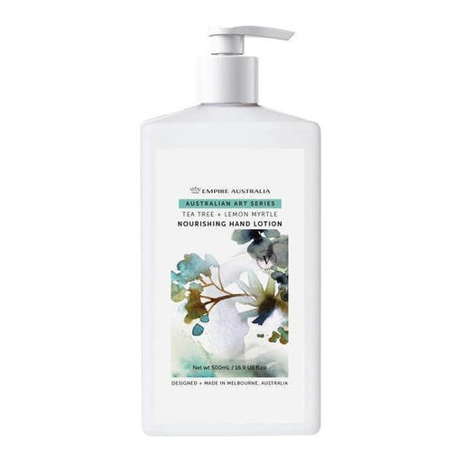 tea tree eucalyptus hand cream lotion