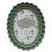 Green decorative frame 