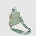 Green crossbody bag with a phone louenhide lyla