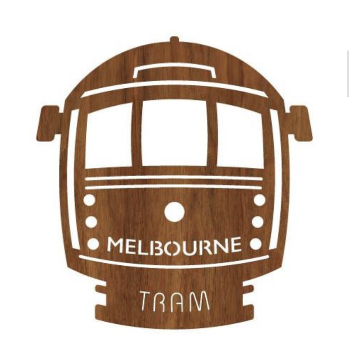Melbourne Tram Blackwood Fridge Magnet