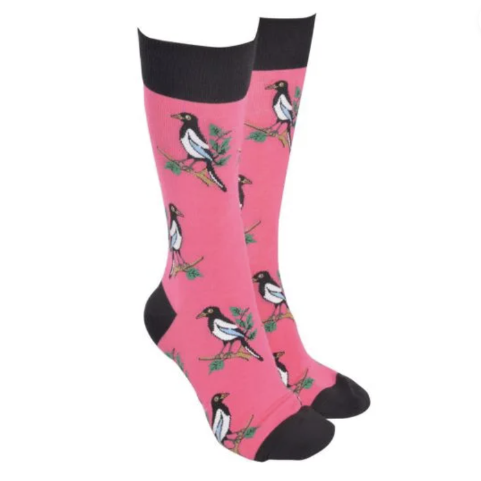 Sock Society Magpie Socks Pink