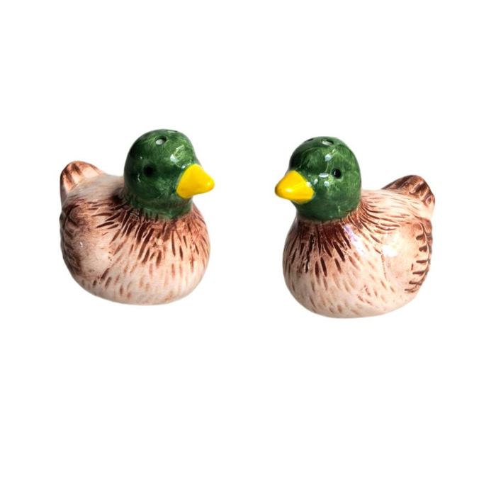Mallard Duck Salt & Pepper Shakers 7cm