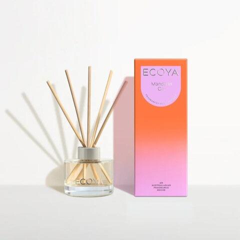 mandarin gin mini diffuser by ecoya home fragrance