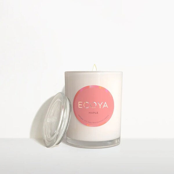 ecoya candle maple & patchouli