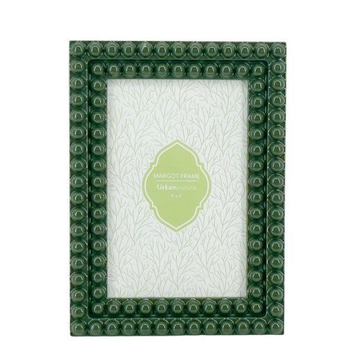 Green decorative frame 