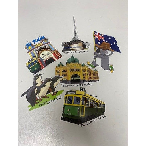 et of melbourne australia souvenir stickers