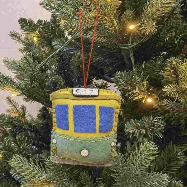 tram ornament melbourne souvenir