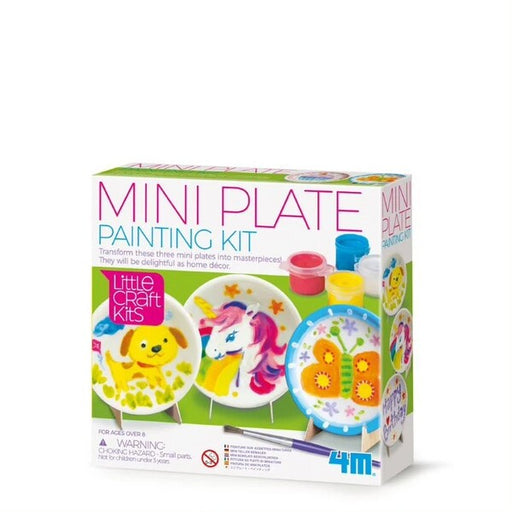 mini plate painting kit activity for kids