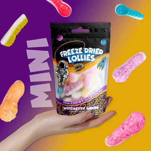  freeze-dried lollies candy witchetty grubs