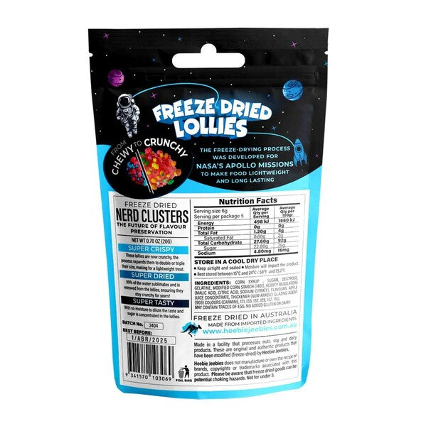 mini freeze dried lollies