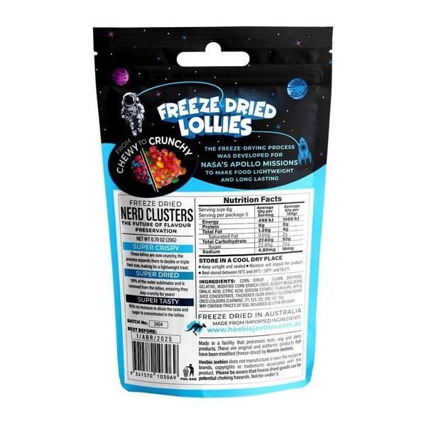 mini freeze dried lollies