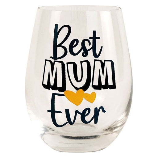 best mum ever glass for mothers day gift on sale