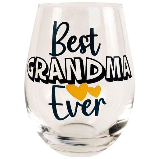 best grandma ever glass 