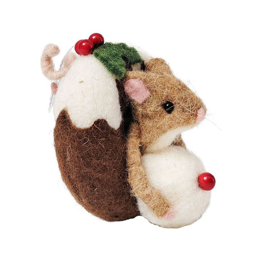 fun mouse in donut hanging decoration