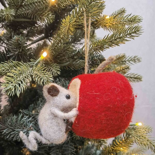 christmas mouse tree decoration