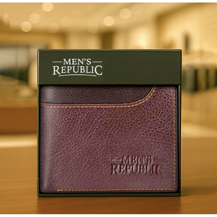 Men's brown wallet
