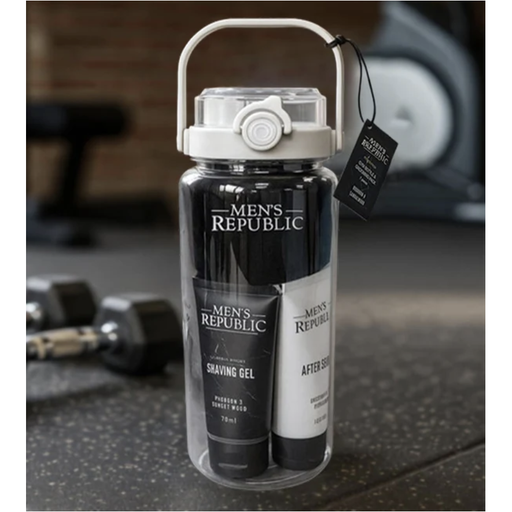 buy Men's Republic Grooming Kit in Waterbottle