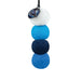 blue felt balls for car fragrance