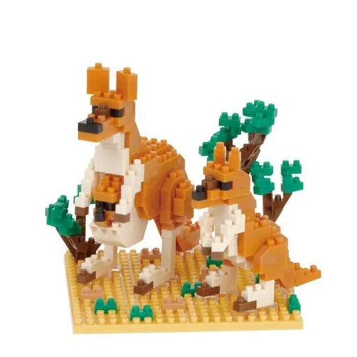 kangaroo & joey small lego block pieces