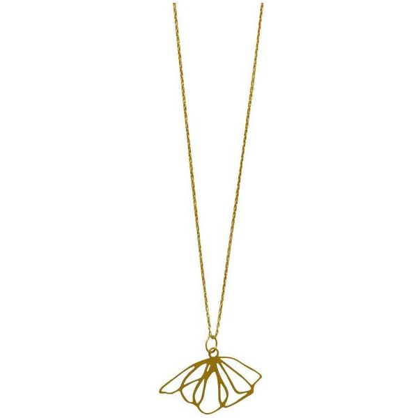 long necklace gold flower bargain price on sale