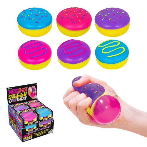 nee doh jelly donut stress toy