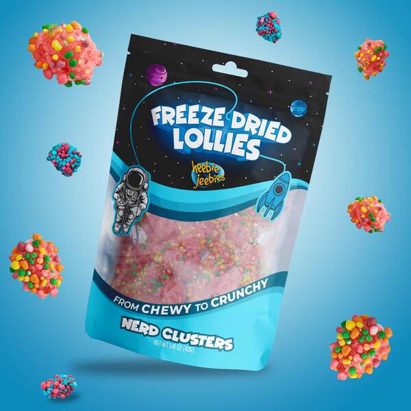 nerd cluster freeze dried lollies