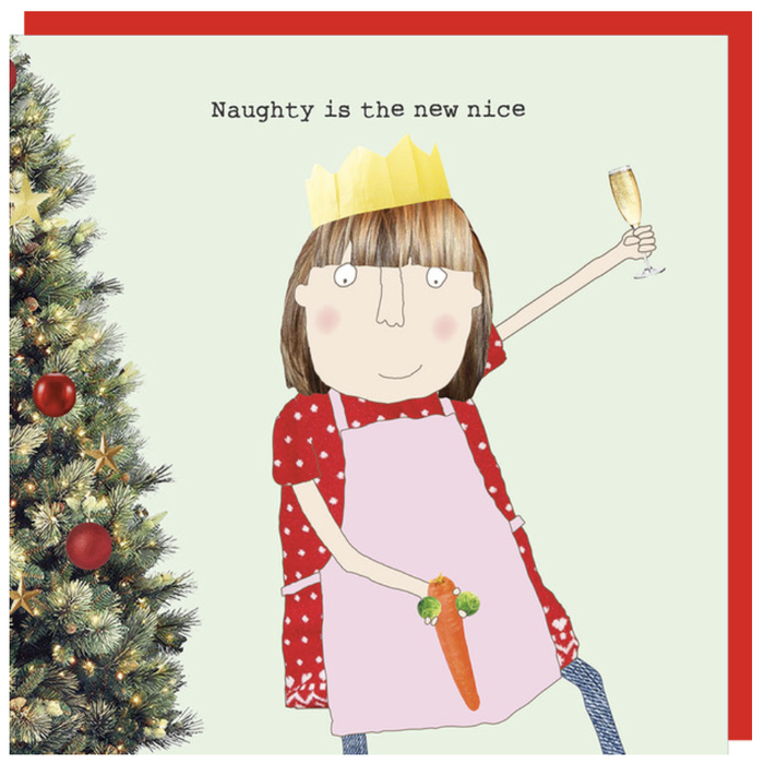 Rosie Made A Thing Naughty Christmas Card