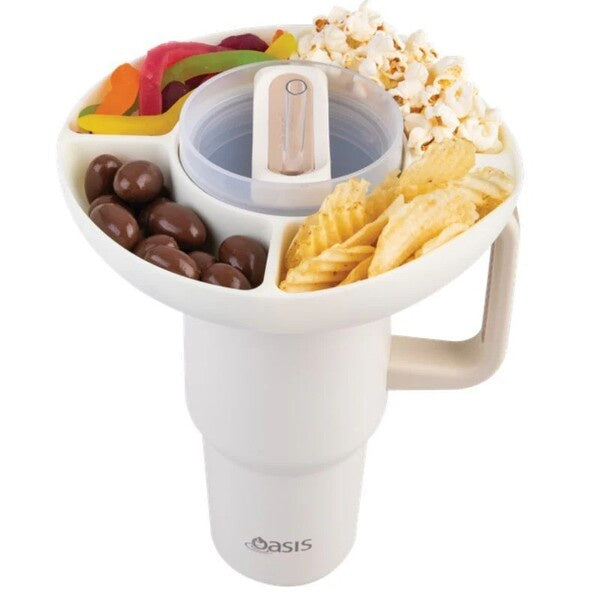 oasis snack bowl for top of water bottle