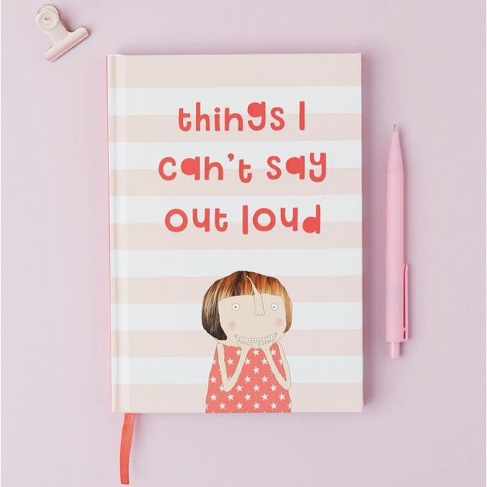 Rosie Made A Thing Out Loud A5 Lined Notebook
