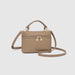 Beige handbag with a strap louenhide palma