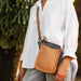 parker phone crossbody bag beige