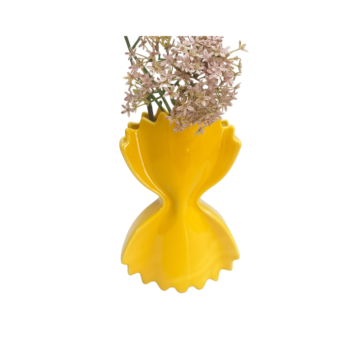 Pasta Vase Yellow 24cm