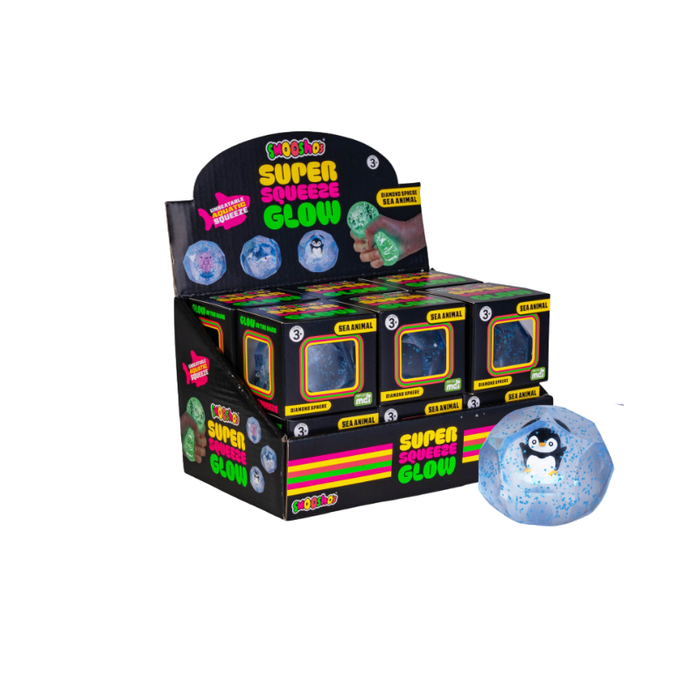 Smooshos Super Squeeze Diamond Penguin Squishy