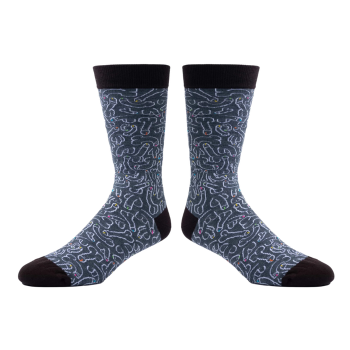 Fine Penis Art Socks Mens