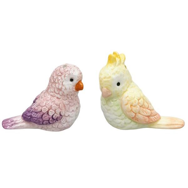 parrot salt and pepper shakers