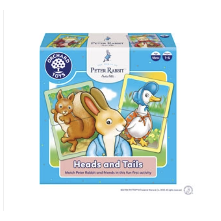 Peter Rabbit Original Tail Peter Rabbit Heads & Tails — Spoilt Gift & Homewares