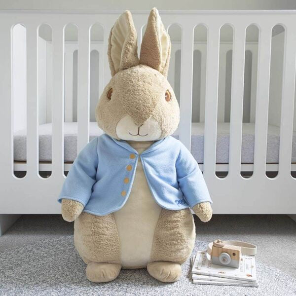 jumbo large peter rabbit soft toy