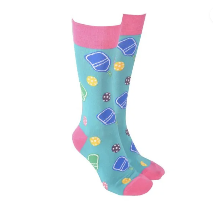 Sock Society Pickleball Teal
