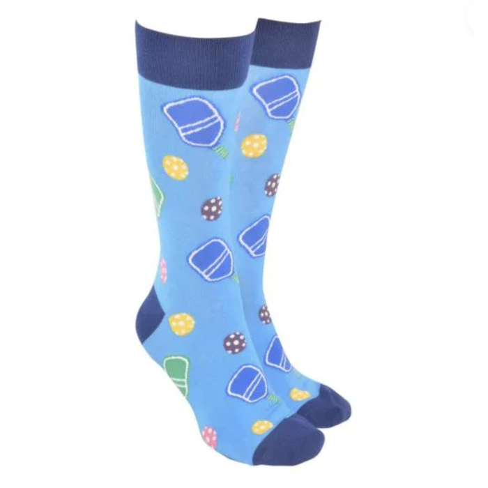 Sock Society Pickleball Blue