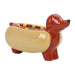 hot dog planter pot small