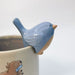 blue bird pot hanger