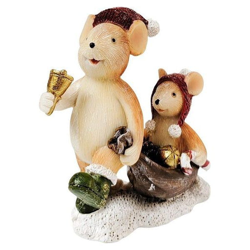 playful mice christmas decoration