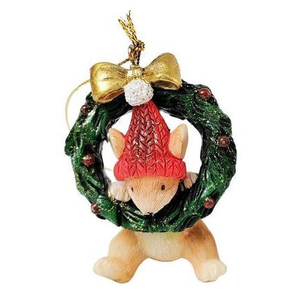 cute quirky christmas mouse decoration