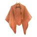 camel burnt orange wrap for back and shoulders