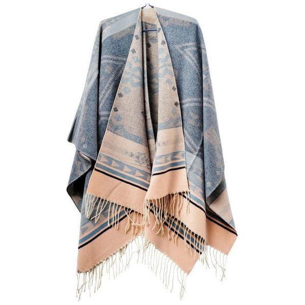 ladies wrap over shoulder shawl