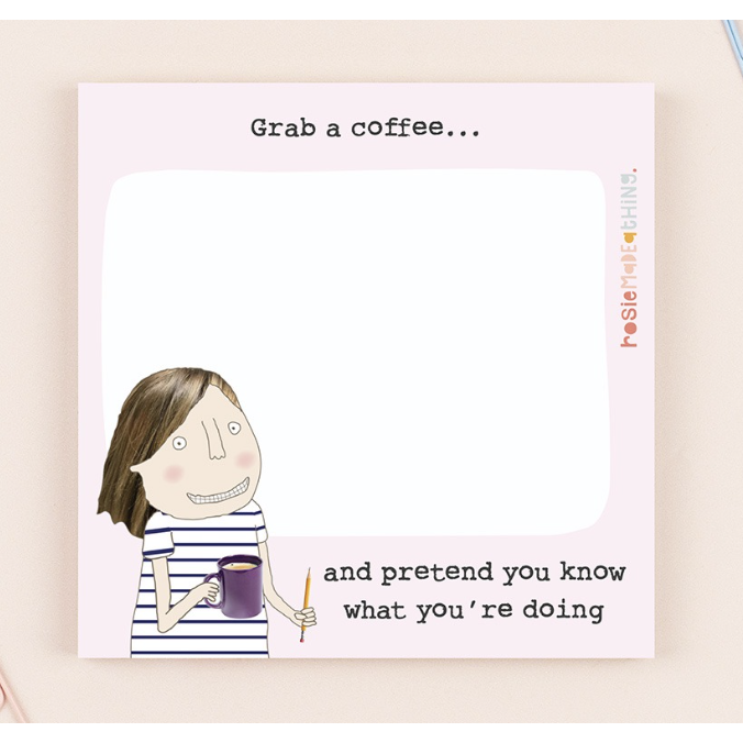 Rosie Made a Pretend Sticky Jot