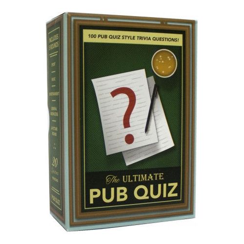 pub quiz cards